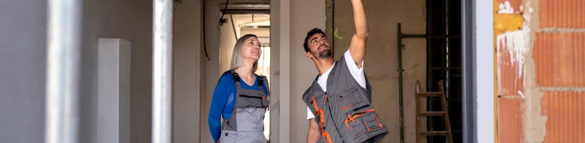 Engineer showing problem